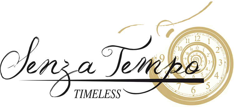 Logo pizzeria senza tempo