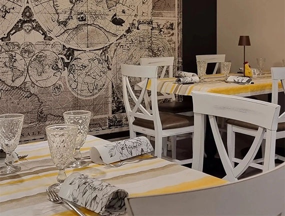 sala pizzeria senza tempo